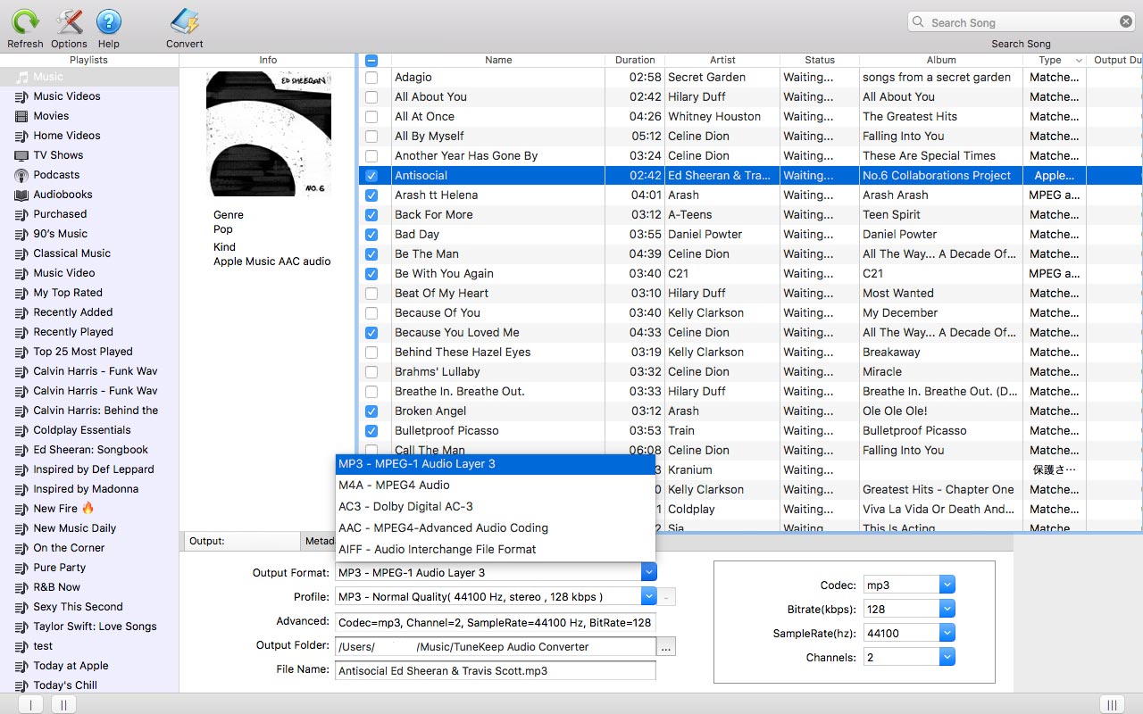 audio files converter for mac